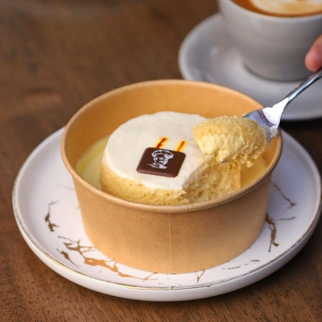 Milk Saffron Cake
